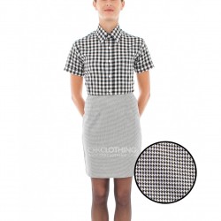 RELCO DOGTOOTH Ladies Check SKIRT