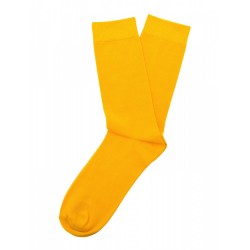Plain Socks . YELLOW (One Size)