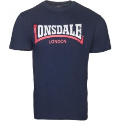 LONSDALE T-Shirt TWO TONE - NAVY