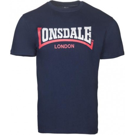 LONSDALE T-Shirt TWO TONE - AZUL