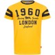LONSDALE T-Shirt WALDITCH - YELLOW