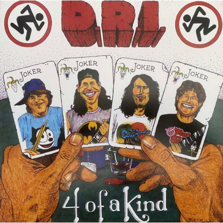 DIRTY ROTTEN IMBECILES – 4 Of A Kind - LP