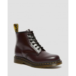 Boot Dr. Martens 6 Eyelet 101 YS Smooth - CHERRY RED