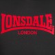 LONSDALE Sweatshirt HOODED ONE TONE LL002 - BLACK