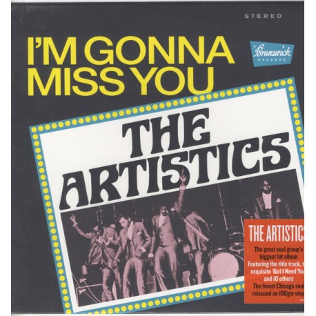 THE ARTISTICS – I'm Gonna Miss You - LP