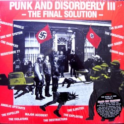 VA – Punk And Disorderly III - The Final Solution - LP