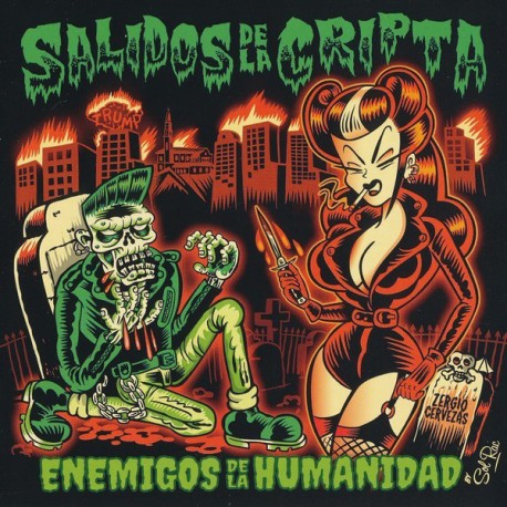 SALIDOS DE LA CRIPTA – Enemigos De La Humanidad - LP