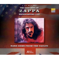 ZAPPA – The Very Best Of Broadcasting Live Rare Gems From The Vaults - 4CD