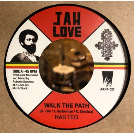 RAS TEO, LONE ARK RIDDIM FORCE – Walk The Path / Walk The Dub - 7´´