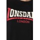 LONSDALE T-Shirt TWO TONE - BLACK