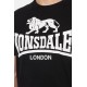 LONSDALE T-Shirt Logo - BLACK