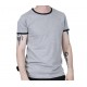 RELCO Mens Ringer T-shirt - GREY