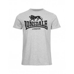 LONSDALE T-Shirt Logo - GREY