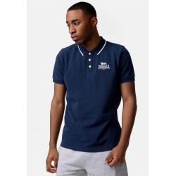 LONSDALE Polo Shirt  Slim Fit BALLYGALLEY - NAVY/WHITE