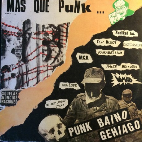 V/A - Mas Que Punk... Punk Baino Gehiago - LP