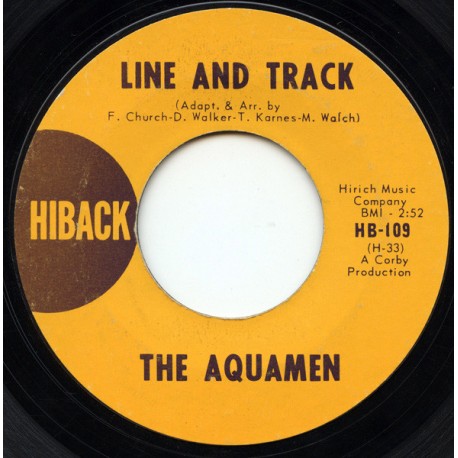 THE AQUAMEN – Line And Track - 7´´