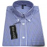 RELCO Short Sleeve Buttom Down Shirt - Gingham NAVY