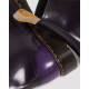 Dr. Martens Vegan 1460 BLACK/RICH PURPLE Boot