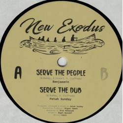 BENJAMMIN, PETAH SUNDAY – Serve The People / Serve The Dub - 12”