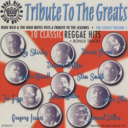 RUDE RICH & THE HIGH NOTES - Tribute to the Greats - LP