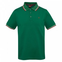 Merc CARD Polo Shirt Short Sleeved BRIGHT GREEN