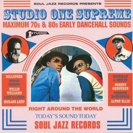 V/A - STUDIO ONE SUPREME : Maximum 70s & 80s Early dancehall Sounds - 2xLP