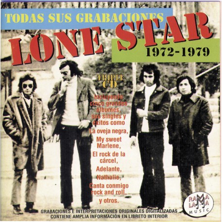 LONE STAR - Todas Sus Grabaciones 1972-1979 - 3CD