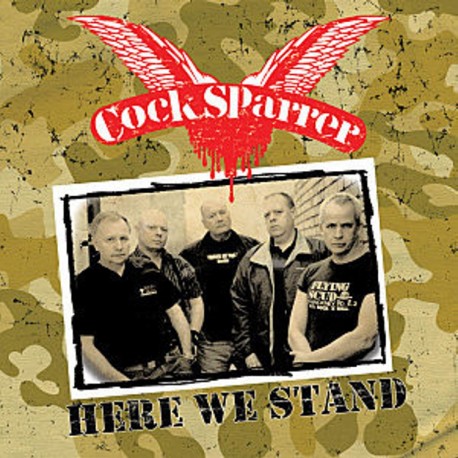 COCK SPARRER - Here We Stand - LP