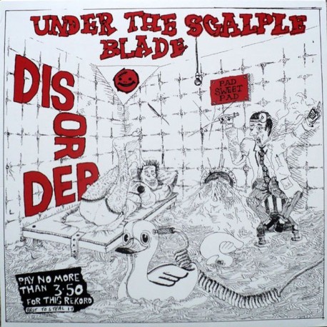 DISORDER - Under The Scalple Blade - LP