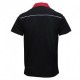 Short sleeve Bowling Shirt BLACK / RED