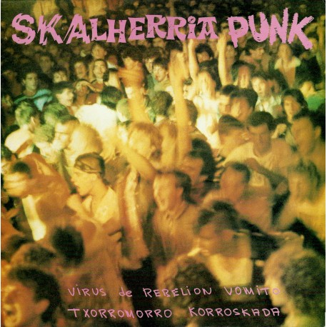 V/A - " Skalherria Punk " - LP + Magazine