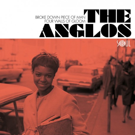 THE ANGLOS : Broke Down In Piece Of Man / Four Walls Of Gloom - 7"