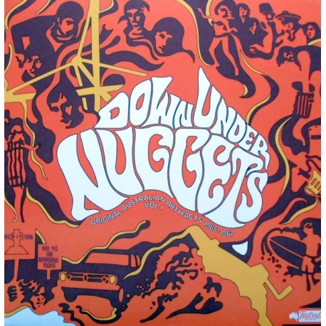V/A - Down Under Nuggets : Original Australian Artyfacts 1965-67 Vol.1- LP