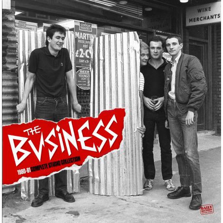 THE BUSINESS : 1980-81 Complete Studio Collection - LP