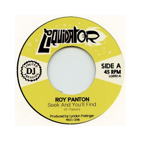 ROY PATON -Cherita / Seek And You'll Find - 7"