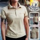 Polo chica HTH - BEIGE