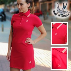 red polo dress girl