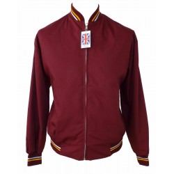 Monkey  Jacket - BURGUNDY With Yellow And Royal Blue