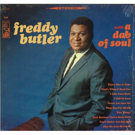 FREDDY BUTLER - With A Dub Of Soul - LP