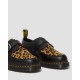 Dr. Martens 24994 CREEPER RAMSEY MONK HAIR SHOES - BLACK AND LEOPARD