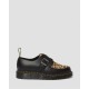 Dr. Martens 24994 CREEPER RAMSEY MONK HAIR SHOES - BLACK AND LEOPARD