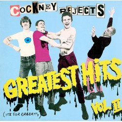 COCKNEY REJECTS - Greatest Hits Vol.2  - 2XLP