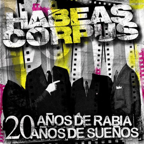 HABEAS CORPUS  - 20 Años De Rabia - LP