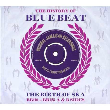 V/A - History of Blue Beat / the Birth of Ska B1-Bb25 A&B Sides - 3xCD