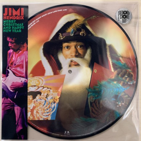 JIMMI HENDRIX - Merry Christmas And happy New Year - LP (Picture )