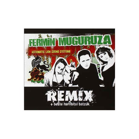FERMIN MUGURUZA - Asthmatic Lion Remix + Beste Harribitxi - CD