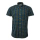 RELCO Short Sleeve Button-Down - PETROL