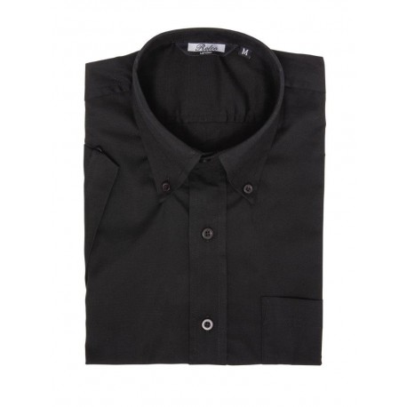 RELCO Short Sleeve Button-Down - OXFORD BLACK