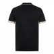 Merc CORONA Polo Shirt Short Sleeved BLACK