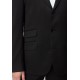 Merc Plain BLACK Suit Jacket